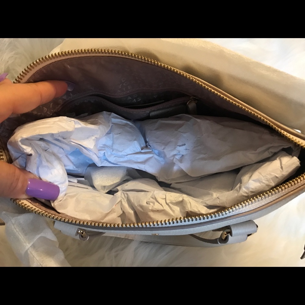 NWT Kate Spade ♠️ Ivory Crossbody or Satchel purse - Picture 6 of 8